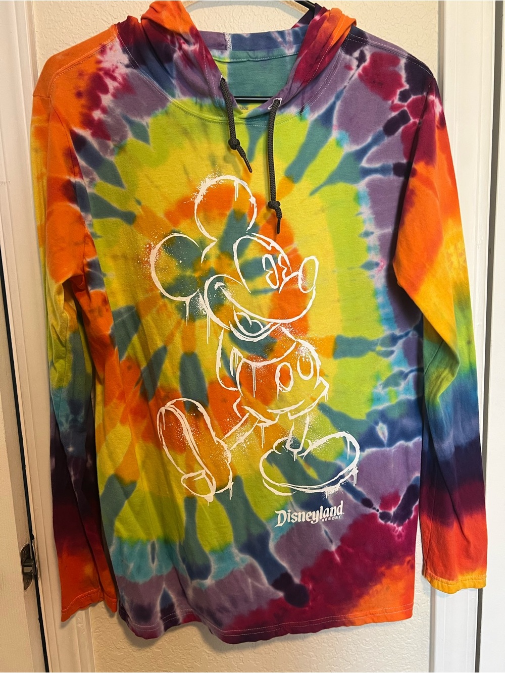 Disneyland Resort Tie-Dye Mickey Mouse Hoodie